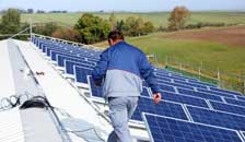 Photovoltaik-Montage